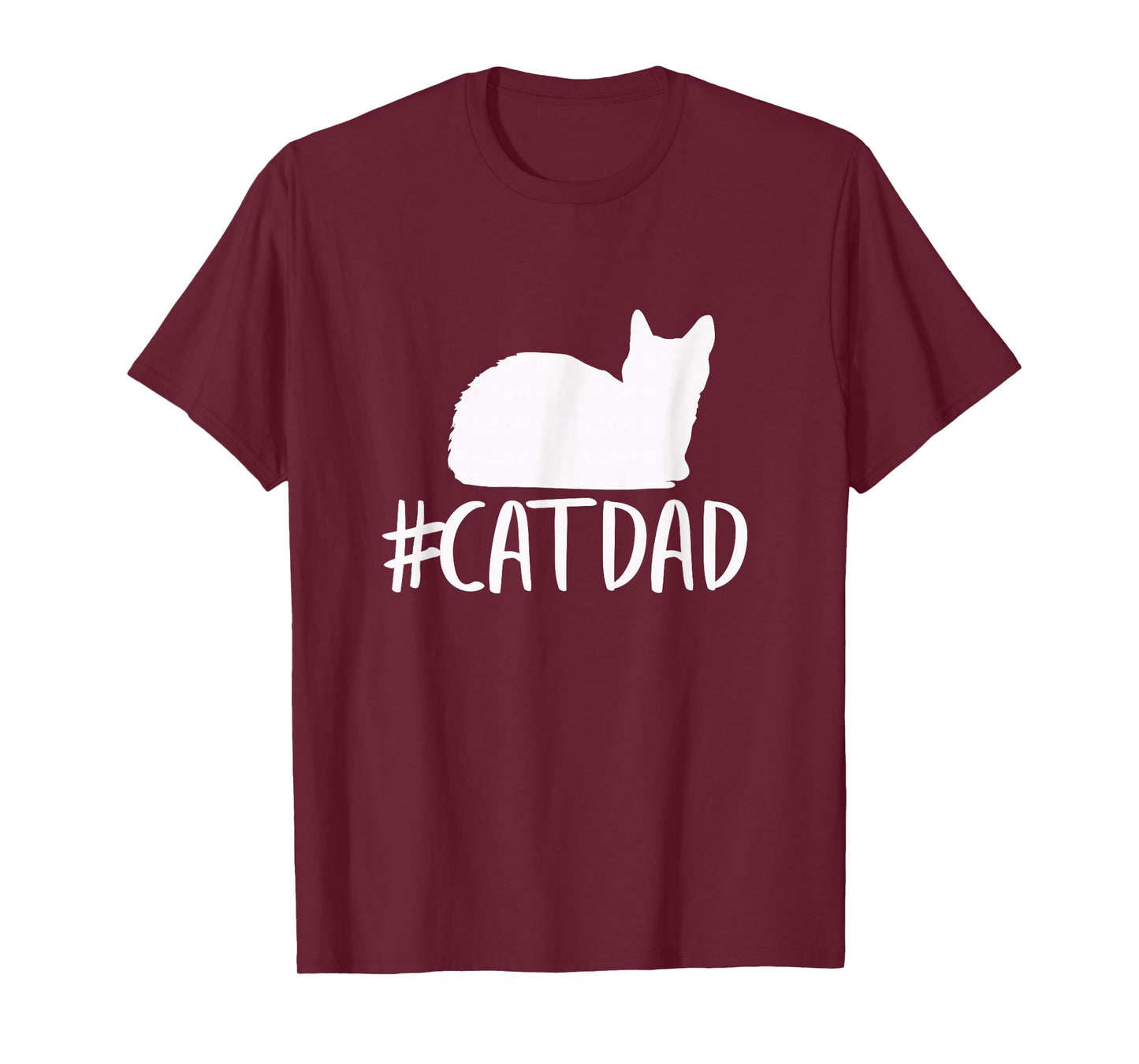 #CatDad Shirt - Funny Hashtag Cat Dad Shirt T-Shirt