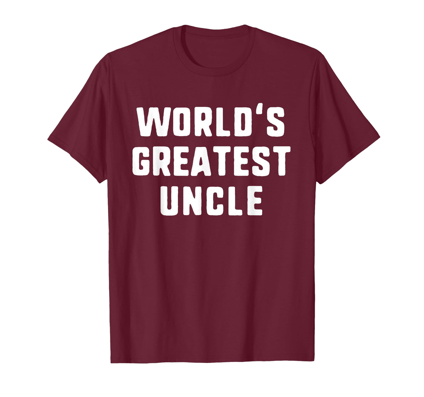 World's Greatest Uncle Funny Family T-Shirt