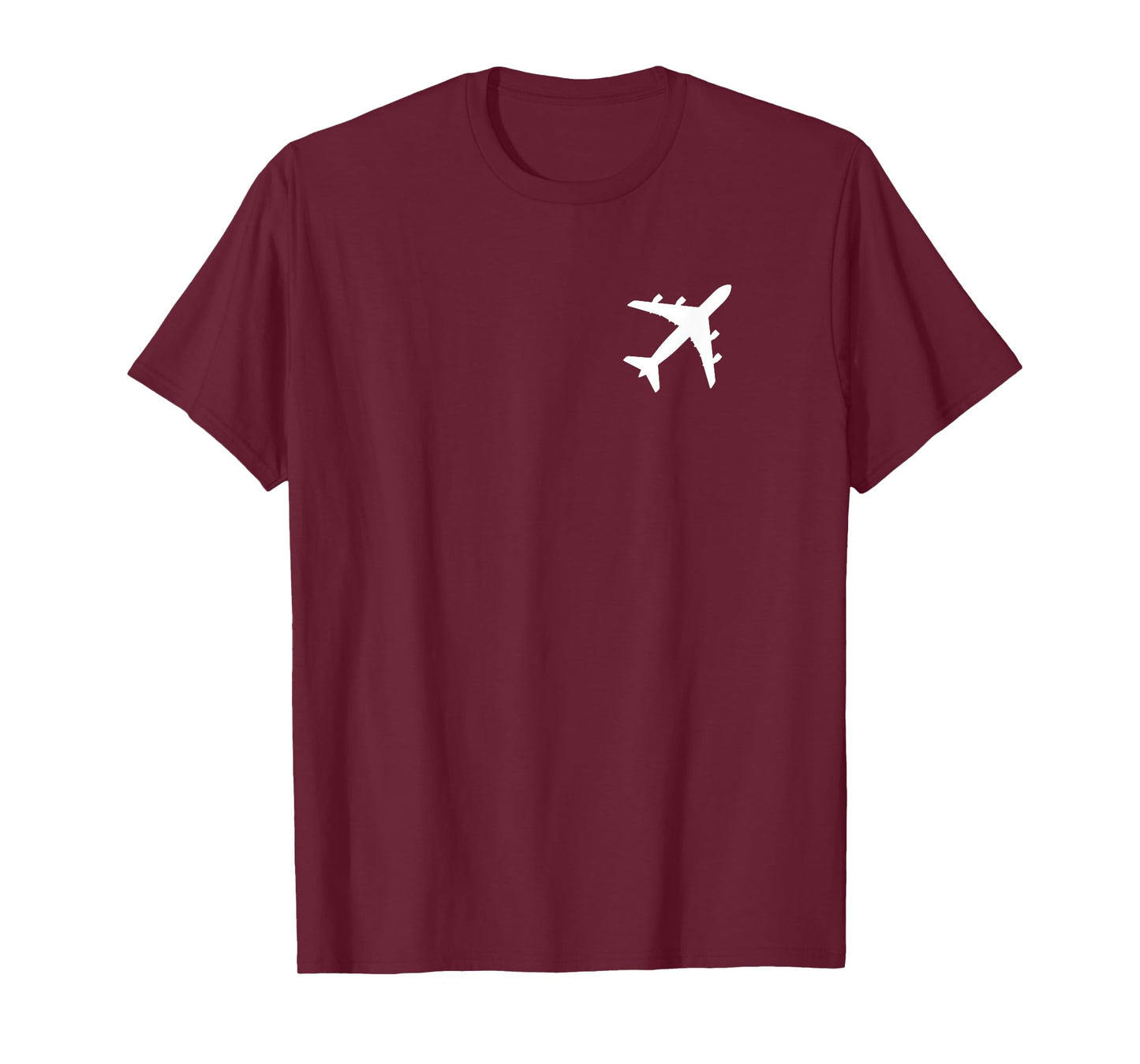 Airplane Logo Simple Aviation and Plane Pilot T-Shirt