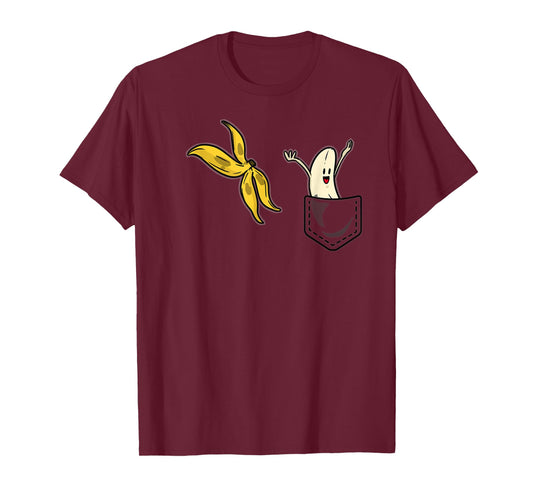 Banana Striptease Funny - Banana Pocket Cool T-Shirt