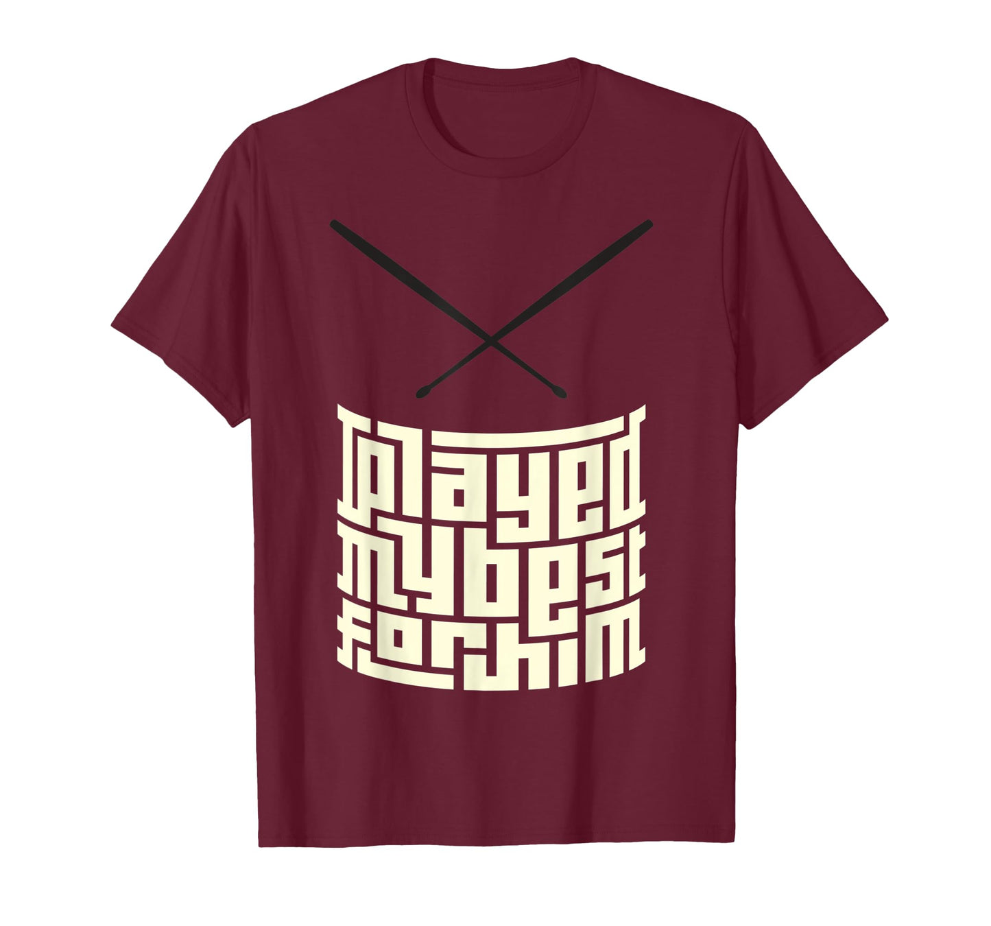 Little Drummer Boy: played my best for him Christmas t-shirt