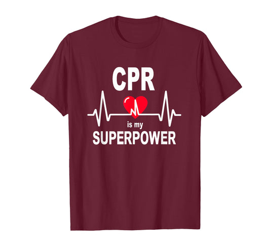 CPR Instructor First Aid Course, Care Emergency Coach T-Shirt