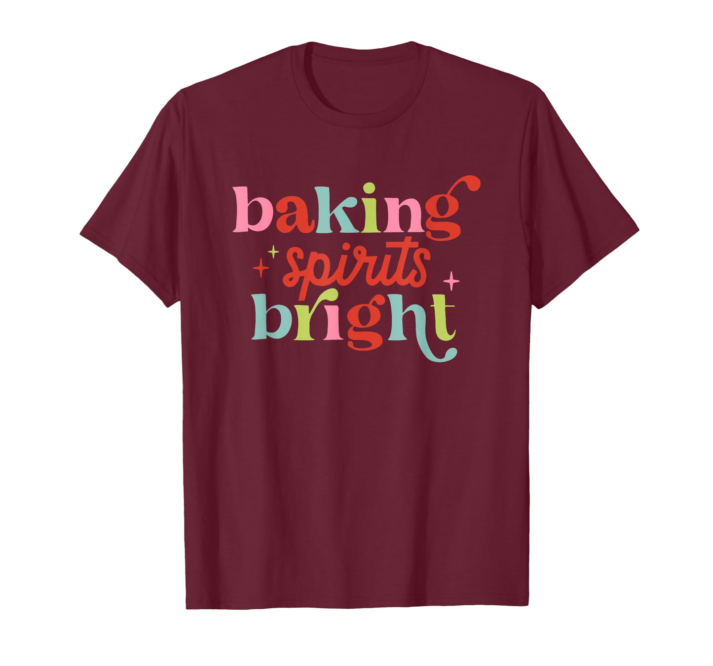 Baking Spirits Bright, Christmas Baking Crew T-Shirt