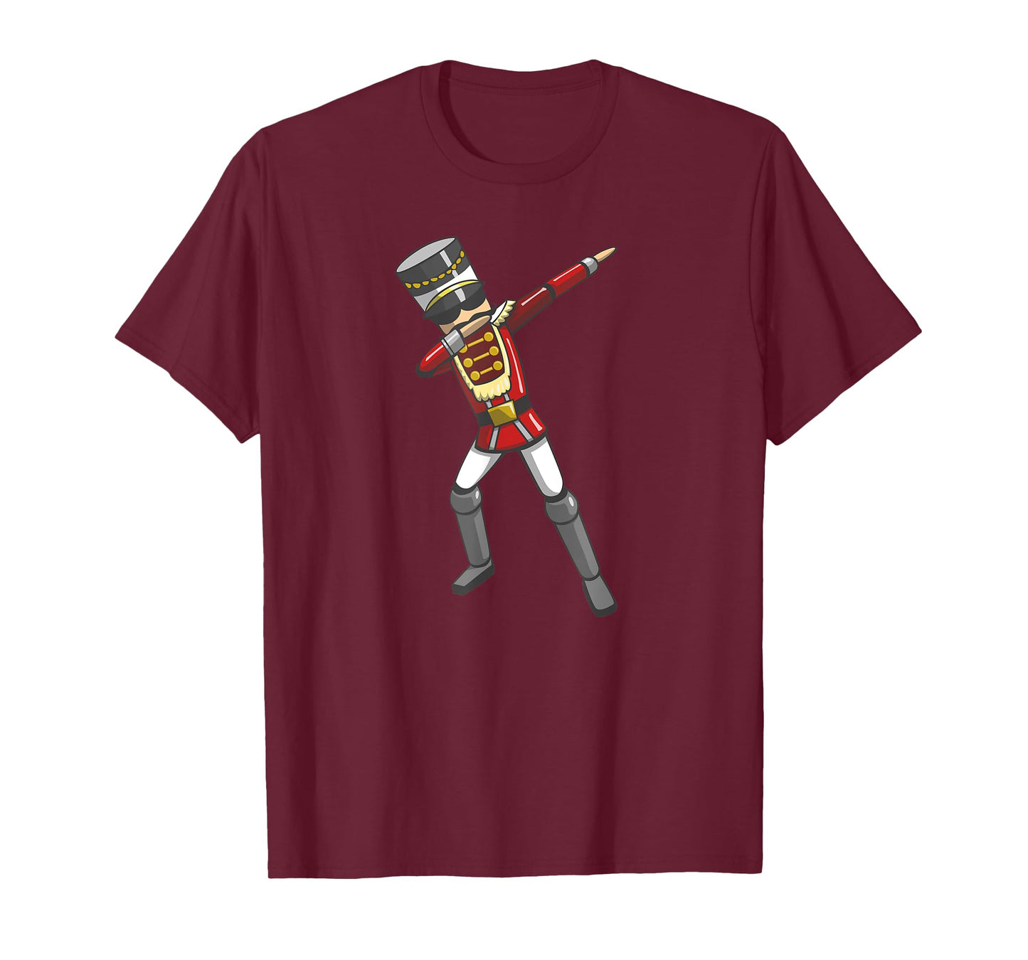 Dabbing Nutcracker Soldier Toy Christmas Dab Dance TShirt T-Shirt