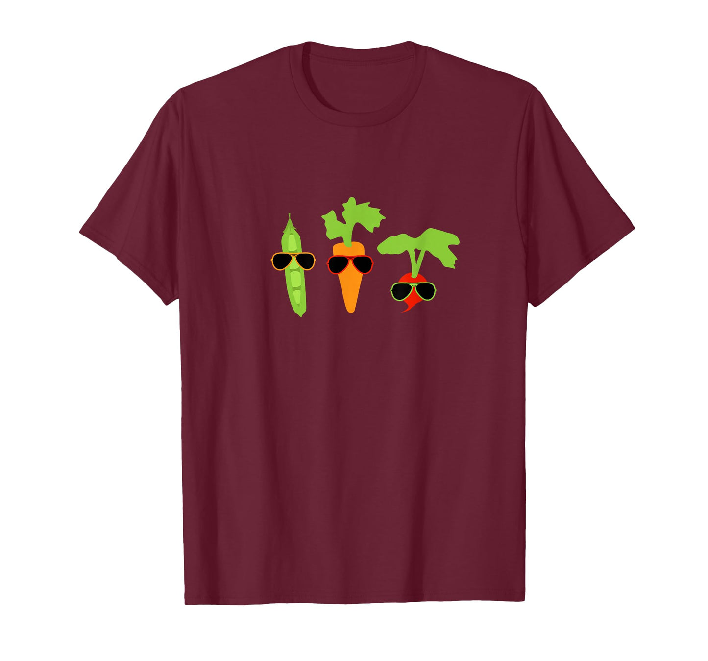 Cool Veggies Sunglasses Gardening Vegetables Gift T-Shirt