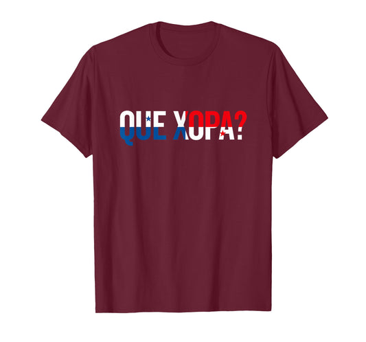 Camiseta Panama Panamanian Flag DNA Panameño Que Xopa? T-Shirt
