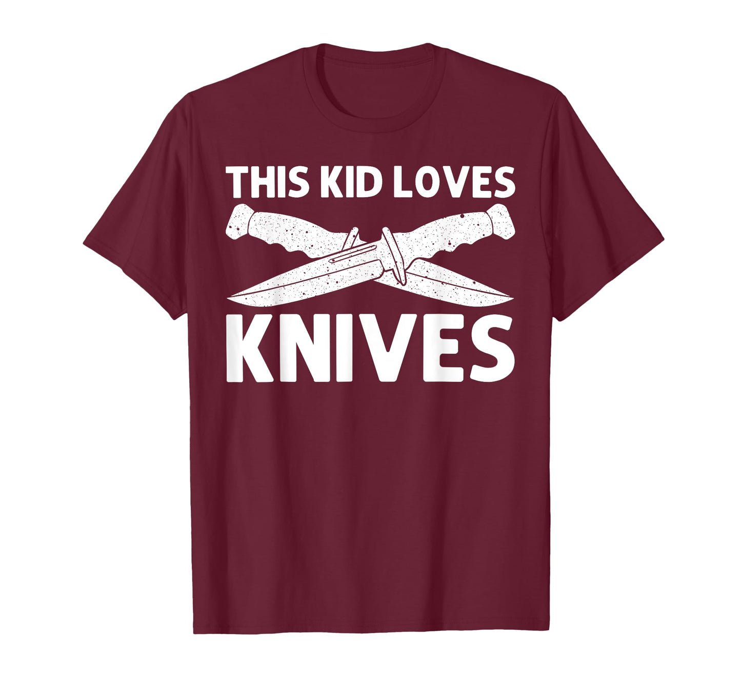 Cute Knife Design For Kids Boys Knife Collector Collection T-Shirt