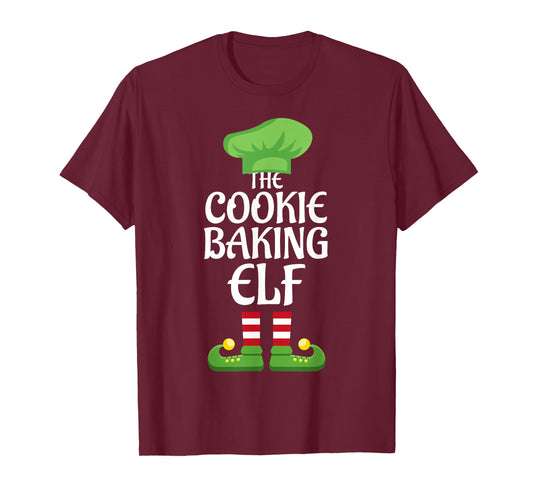 Cookie Baking Elf Family Matching Group Christmas T-Shirt