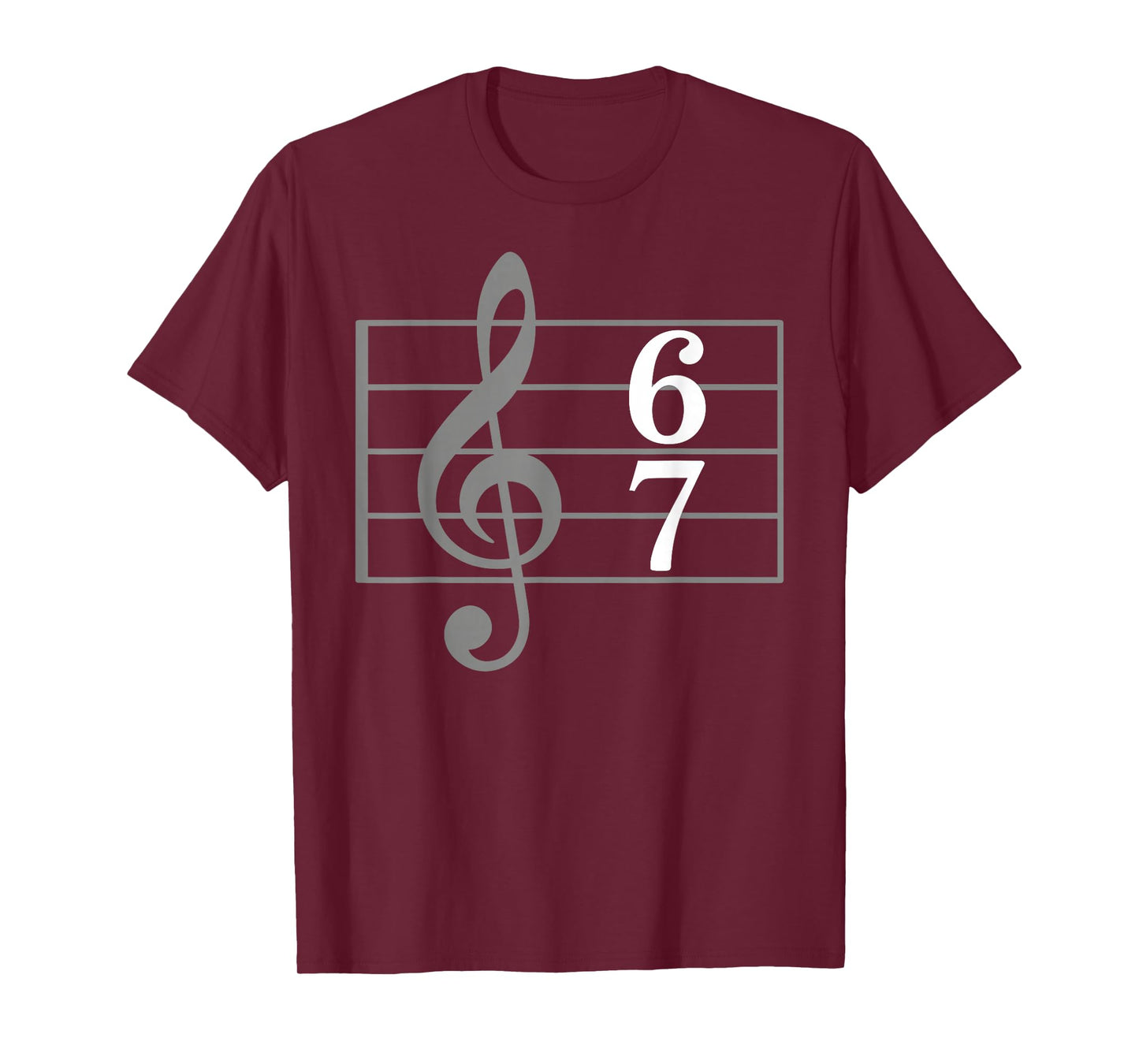 67 Meme Music Slang Musician Six Seven Funny Music Teacher T-Shirt