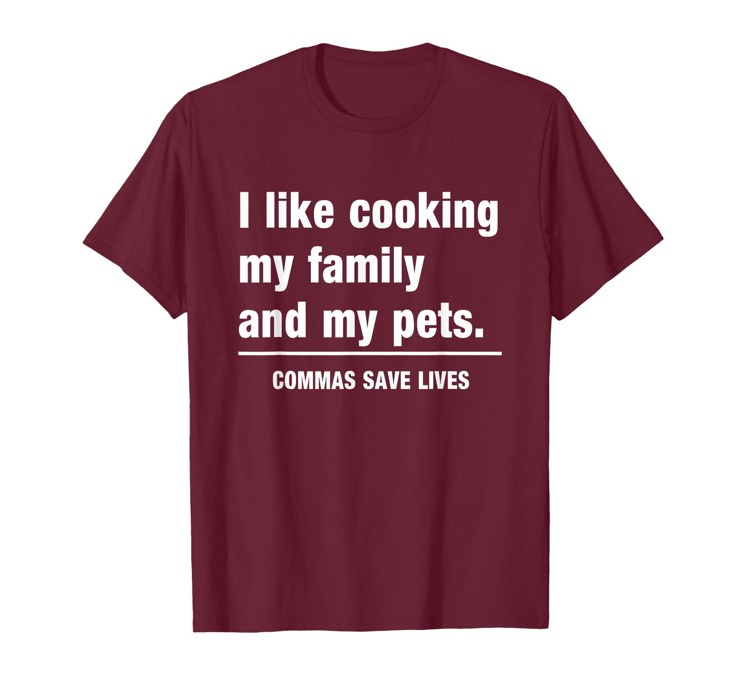 Commas Save Lives T-Shirt T-Shirt