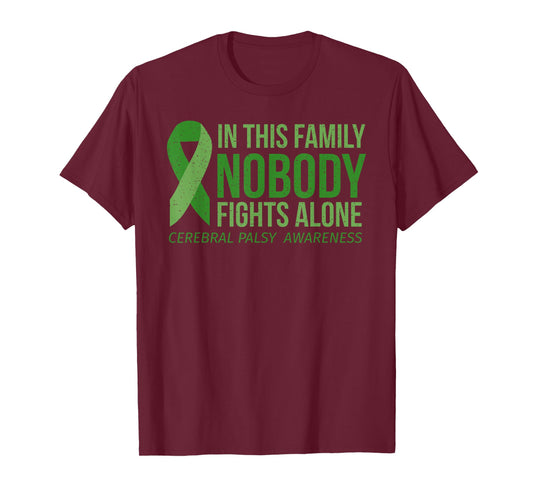 Cerebral Palsy Awareness In this Family Brain Damage CP T-Shirt