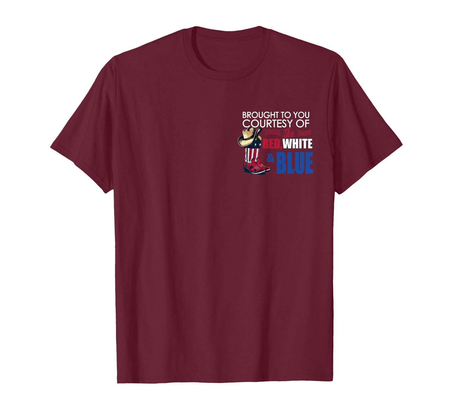 We'll Put A Boot In Your Ass Western Cowgirl 4th Of July T-Shirt
