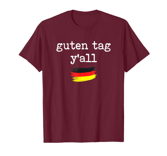 Oktoberfest Costume Ideas Funny Outfit Texas German Flag T-Shirt