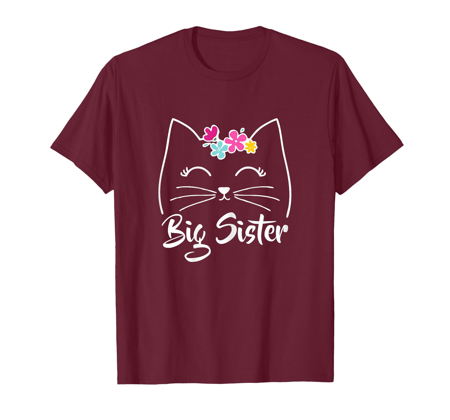 Big Sister Cute Kitty Cat Lover Pets T-Shirt