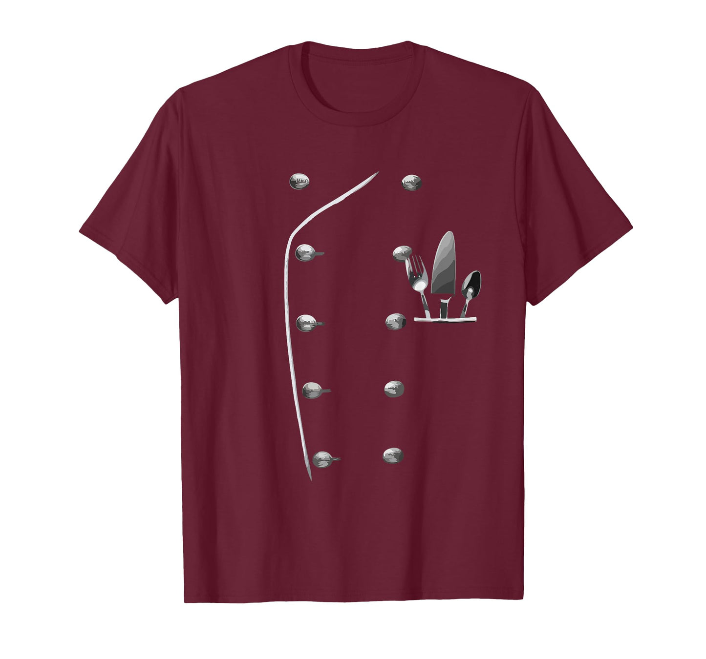 Chef Coat Uniform Cooking Cook Chef Culinary Kitchen T-Shirt