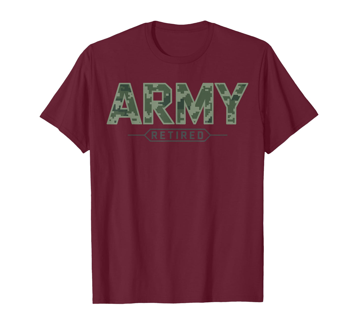 Army Retired Veteran Military T-Shirt