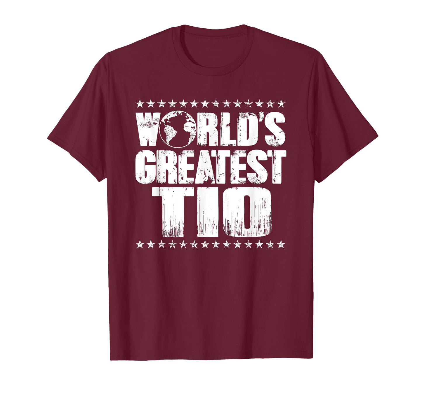 World's Greatest Tio T Shirt -Best Uncle Ever Award Gift Tee