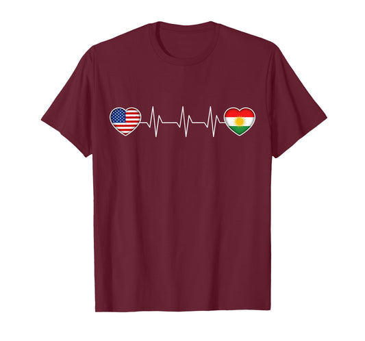 Kurdistan & USA T-Shirt