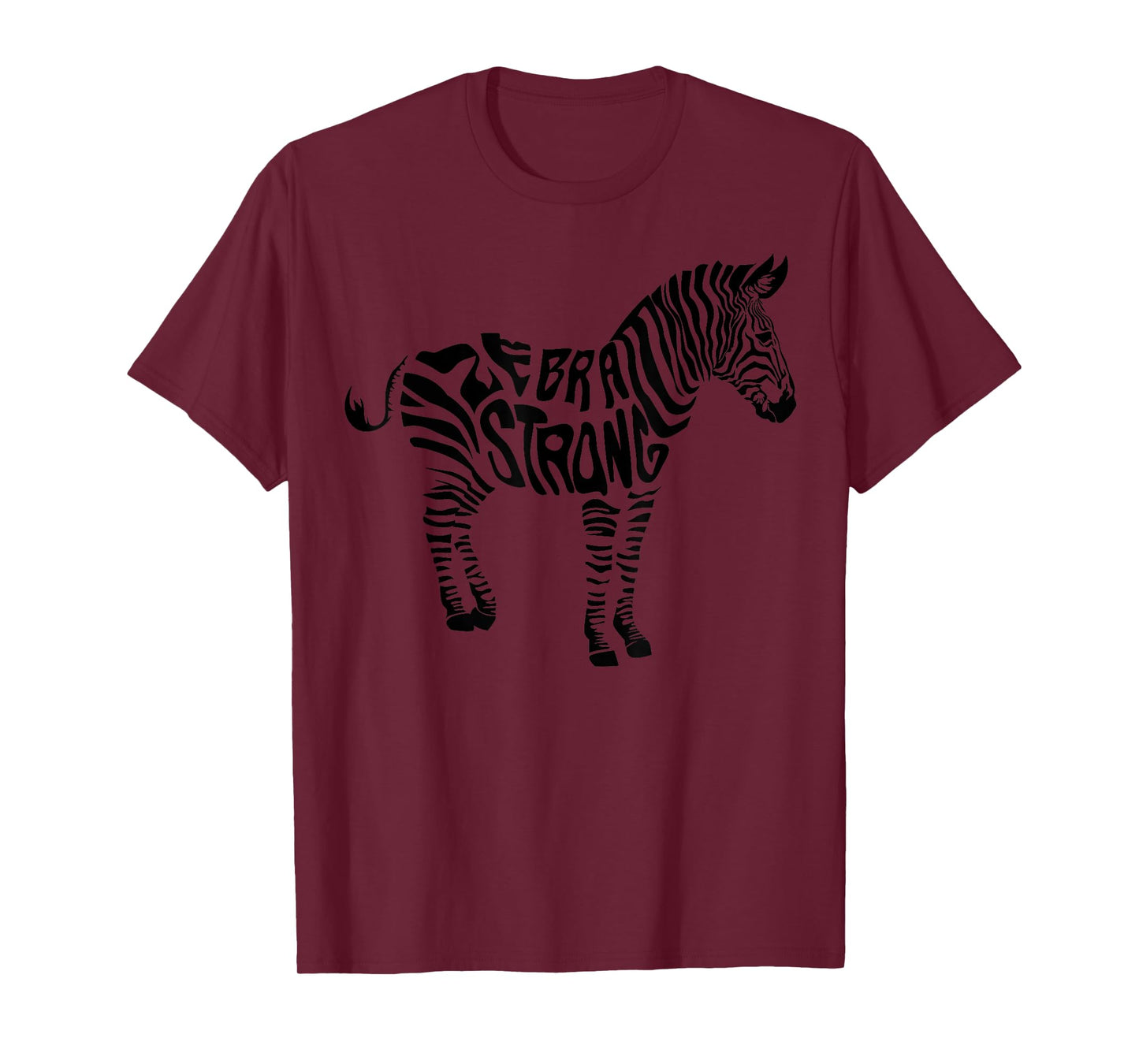 Cute Zebra Strong Ehlers Danlos Syndrome Awareness Gift T-Shirt