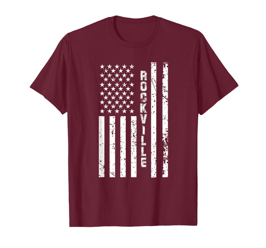 Rockville United States Patriotic American Flag T-Shirt for Women Kids Men