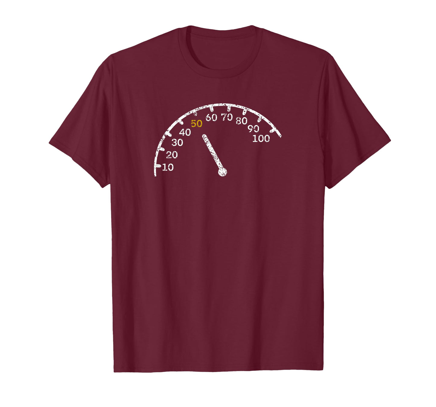 50th Birthday Gift Car Lover T-Shirt