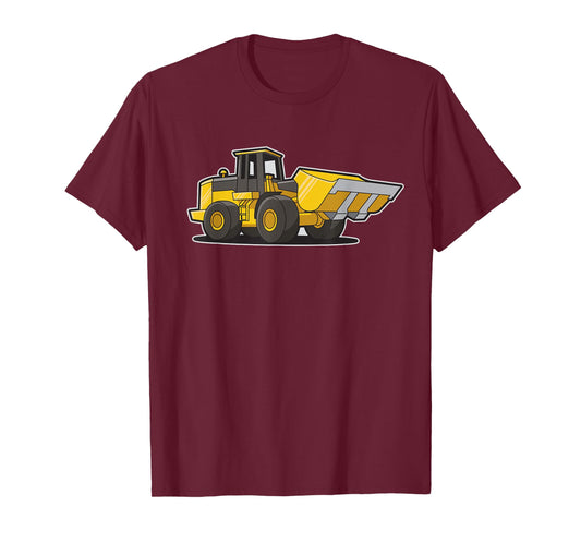 Construction Front Loader Tractor Shirt For Adults And Kids T-Shirt