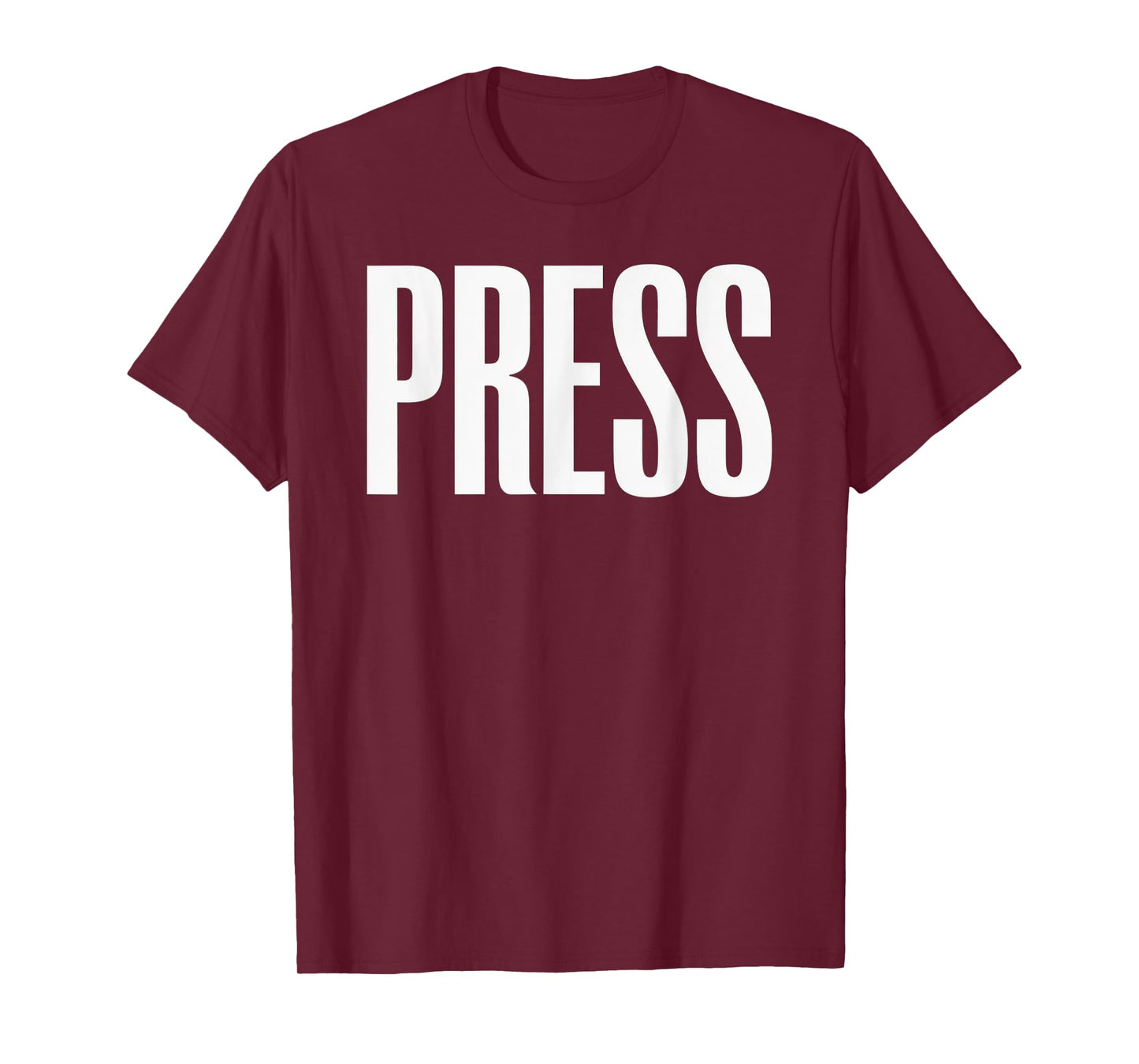 Press Journalism News Media Reporter Journalist Women Men T-Shirt