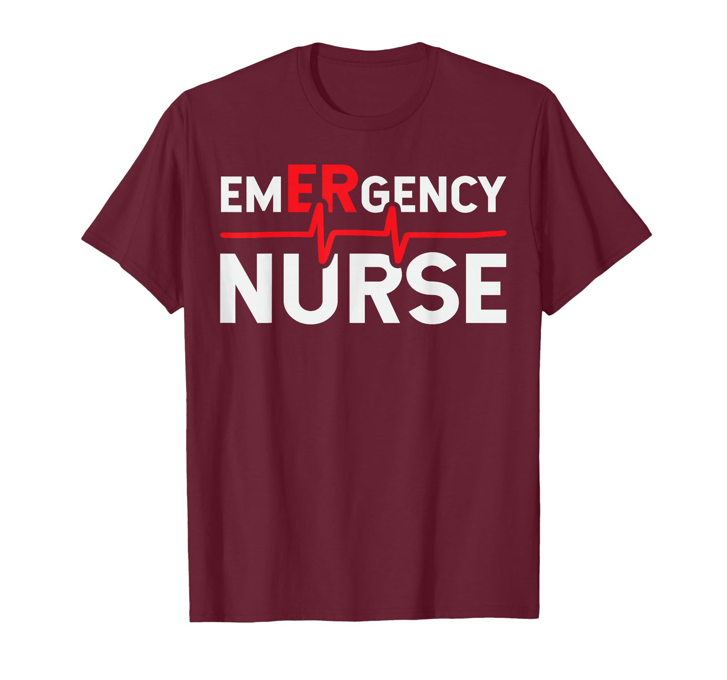 Certified Emergency Room Nurse School Technician ER Doctor T-Shirt