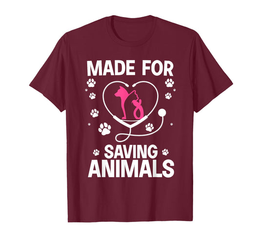 Cool Veterinarian For Men Women Vet Assistant Technician T-Shirt