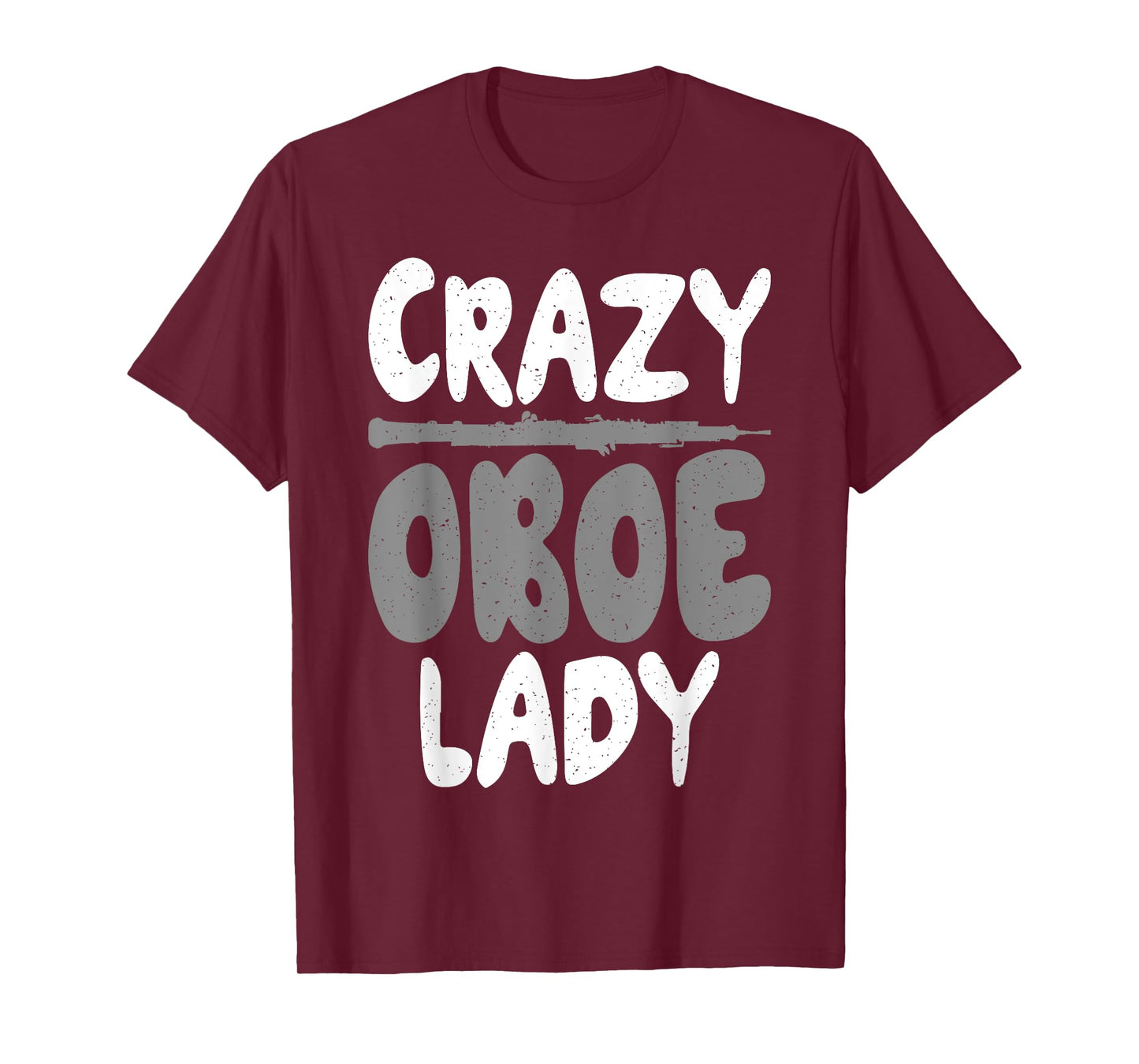 Crazy Oboe Lady Oboist T-Shirt