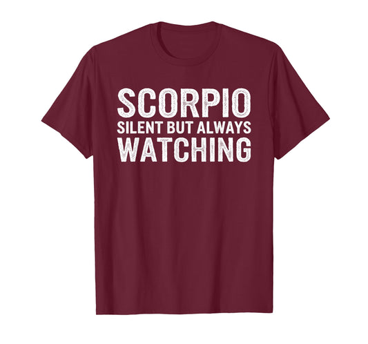 Scorpio Zodiac Sign Birthday Horoscope Astrology T-Shirt