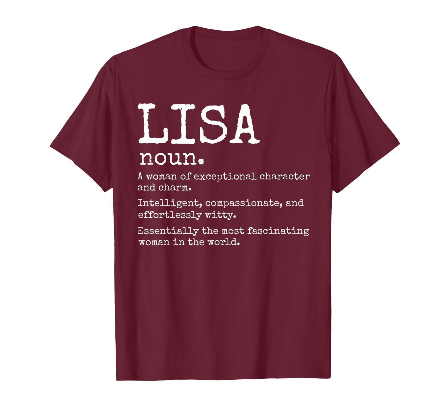 Funny Lisa Name Definition T-Shirt