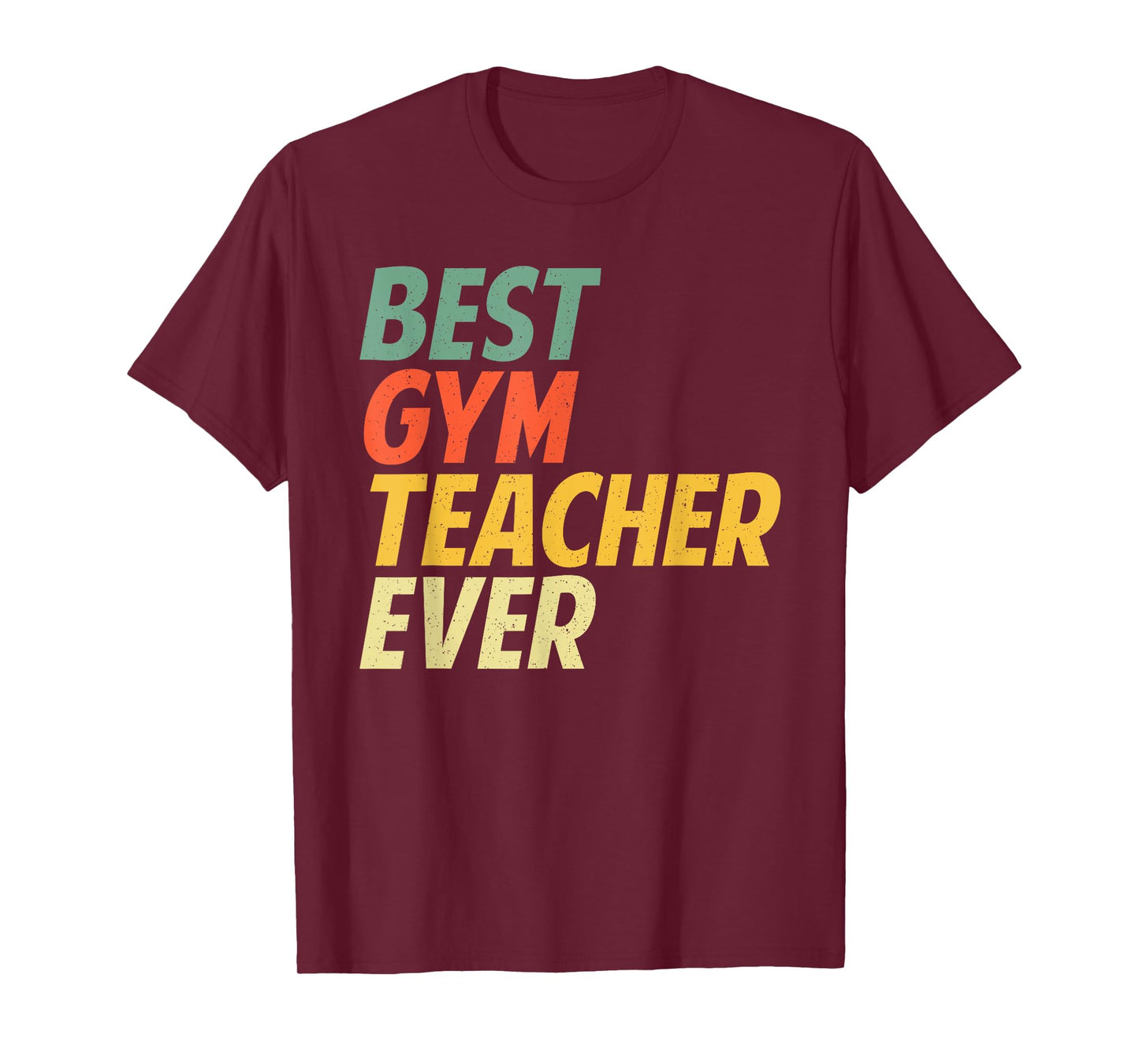 Funny Gym Teacher Art For Men Women PE Teacher Appreciation T-Shirt