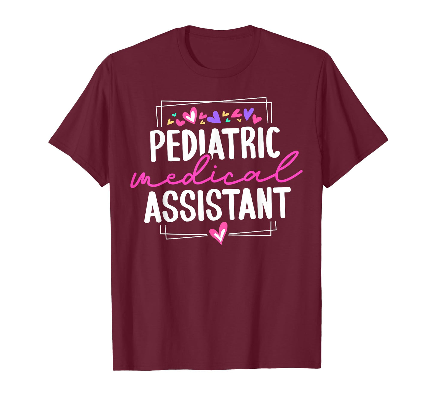 Cute Pediatric Medical Assistant Heart T-Shirt