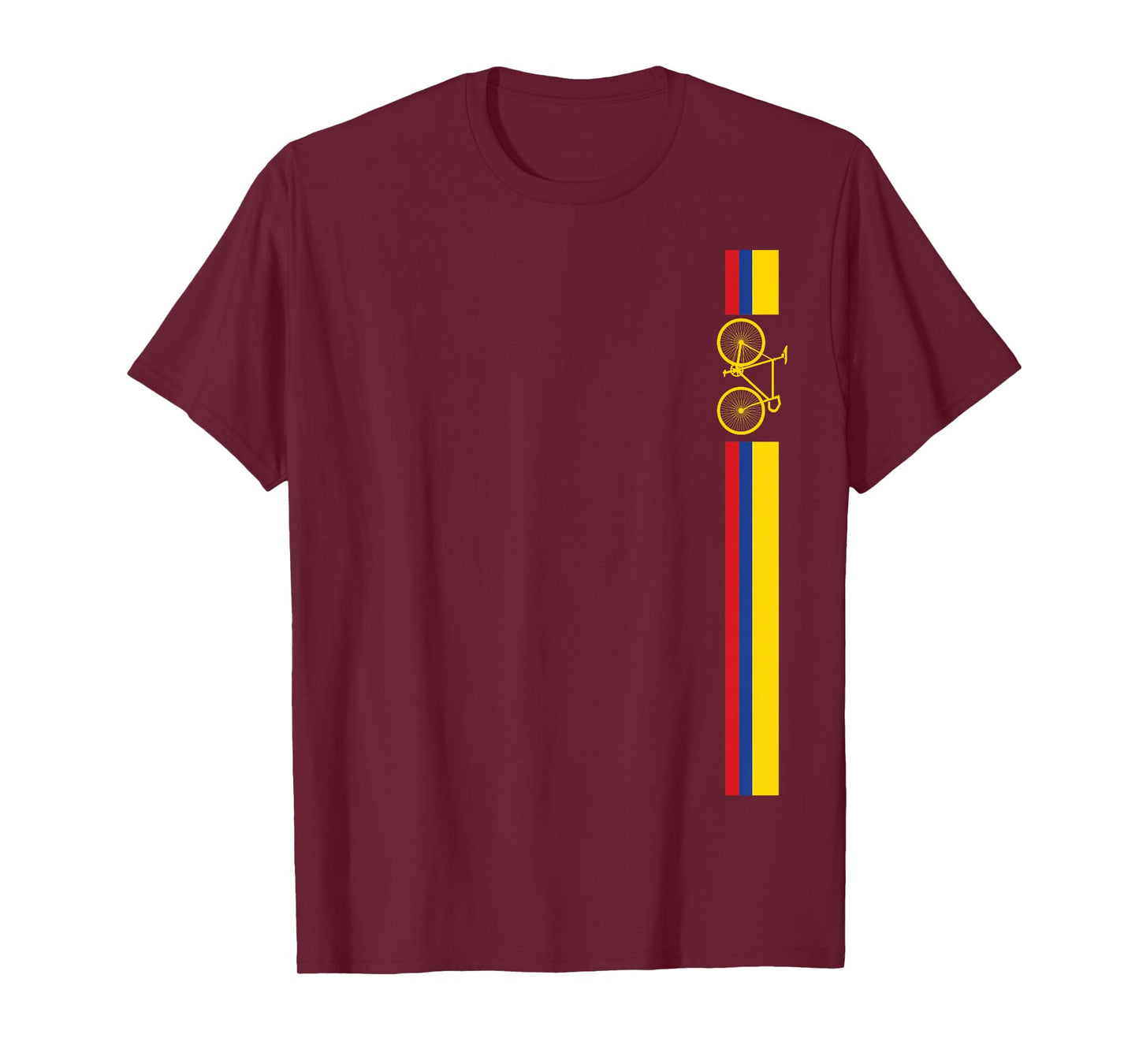 Colombian Cycling Shirt Colombia Flag Cyclist Bicycle Gift T-Shirt