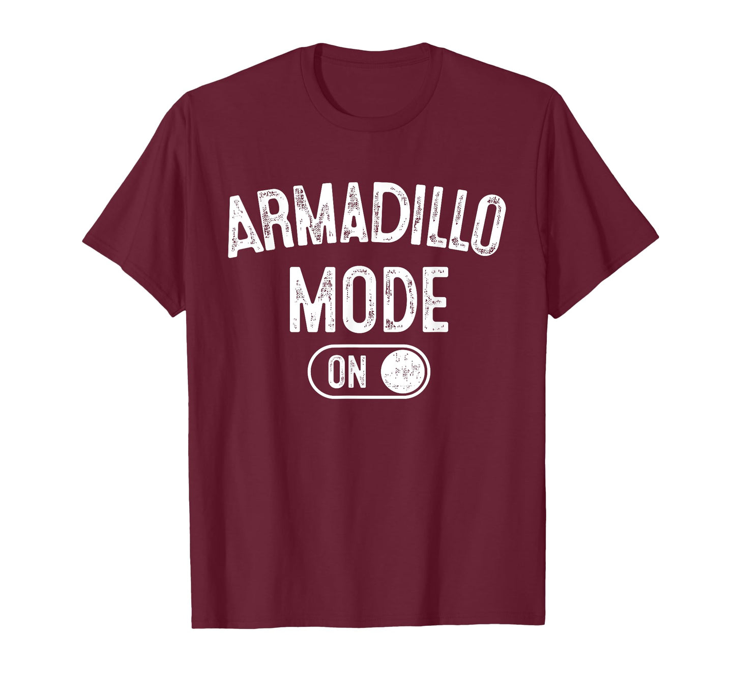 Armadillo Mode On Costume Funny Armor Roller Gift Animal T-Shirt