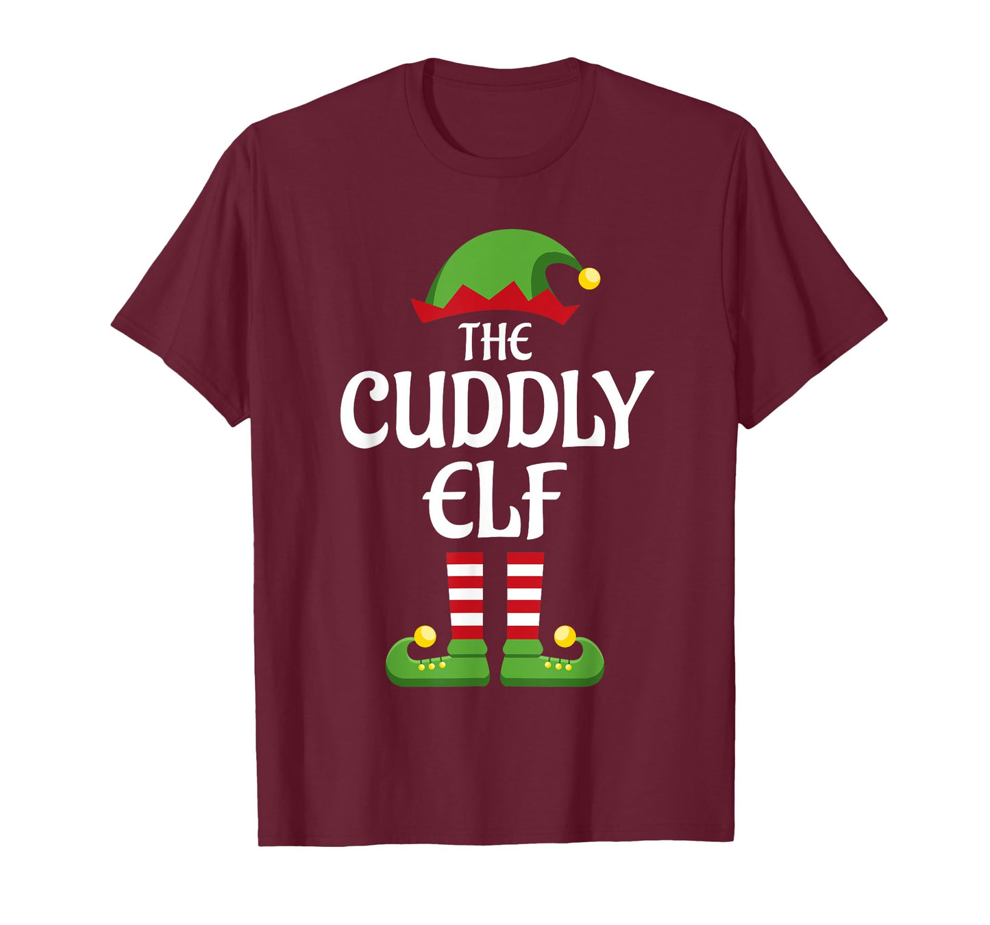 Cuddly Elf Family Matching Group Christmas T-Shirt