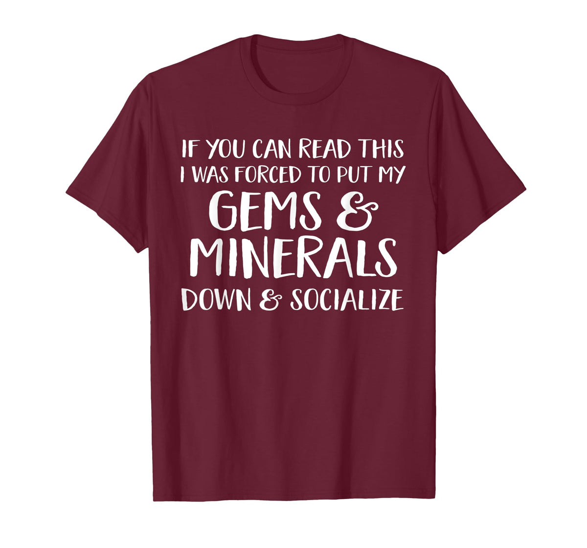 Rock Mineral Collector TShirt Gift Geology Lover Tee T-Shirt
