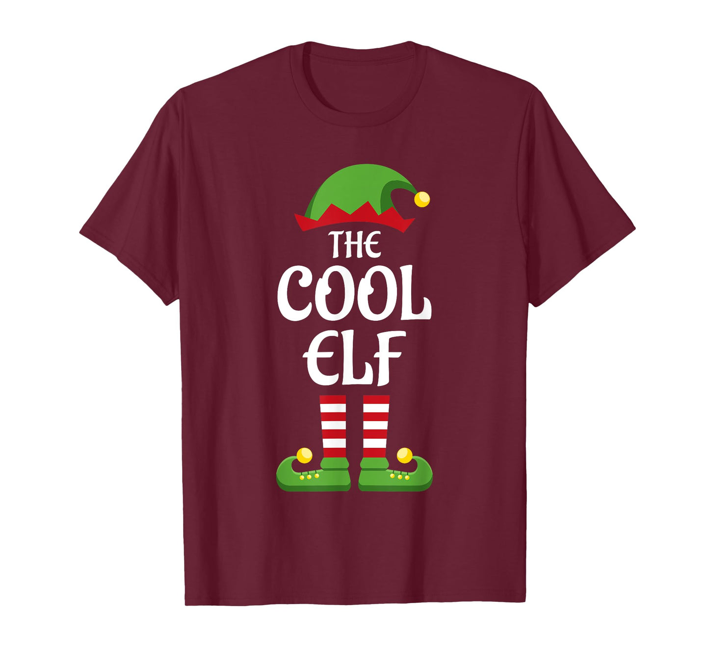 Cool Elf Family Matching Group Christmas T-Shirt