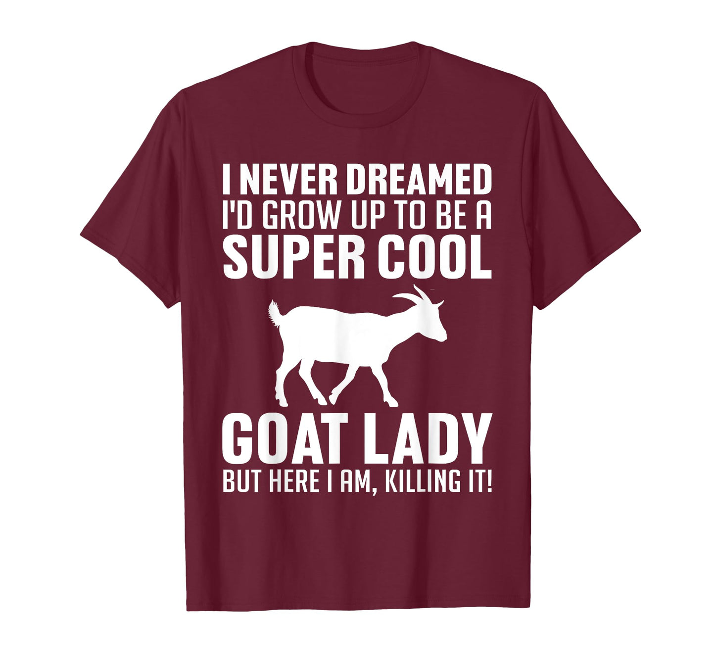 Cool Goats For Women Girls Goat Whisperer Pygmy Goat Animal T-Shirt