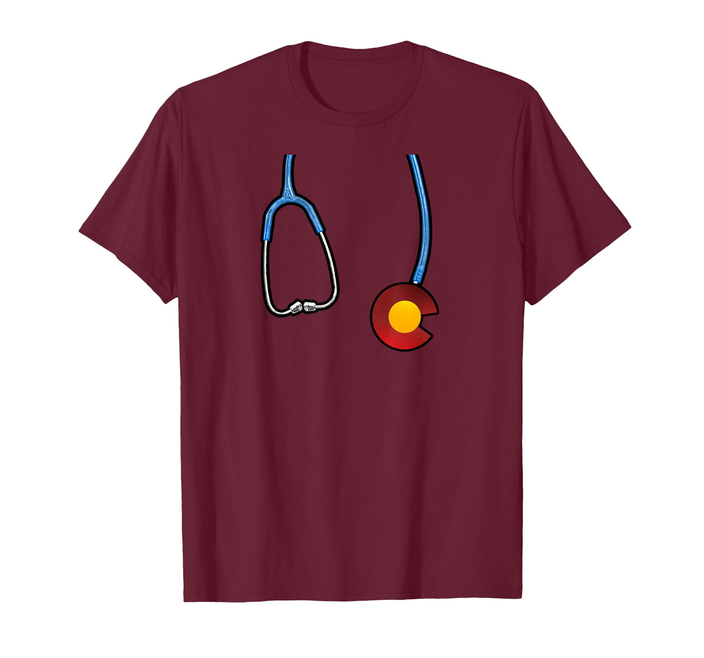 Colorado Flag Inspired Shirt for Nurse or Doctor