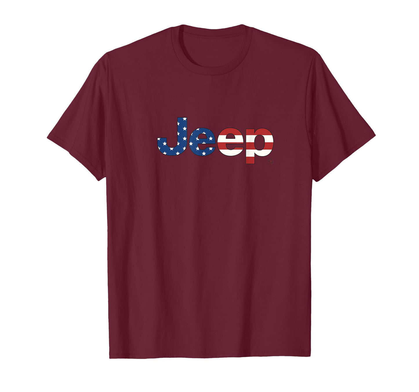 Jeep Flag Wordmark Logo T-Shirt