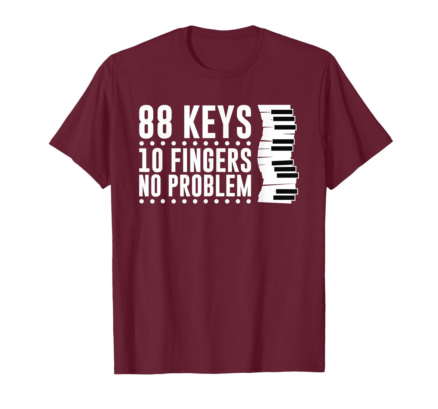 Piano Art for Men Women Pianist Piano Teacher Piano Player T-Shirt