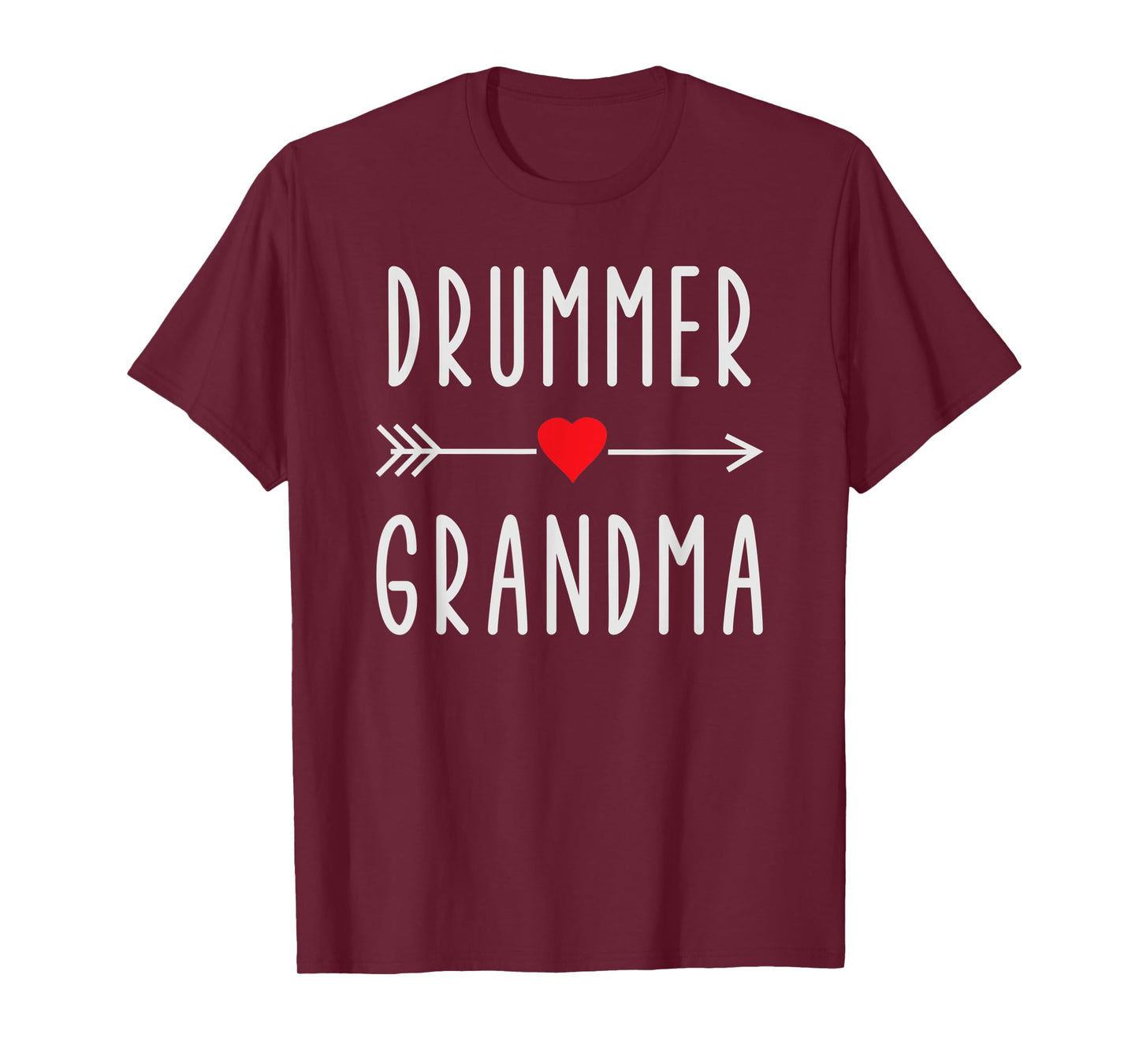 Drummer Grandma Percussion Lovers Funny Drum Grandmother T-Shirt