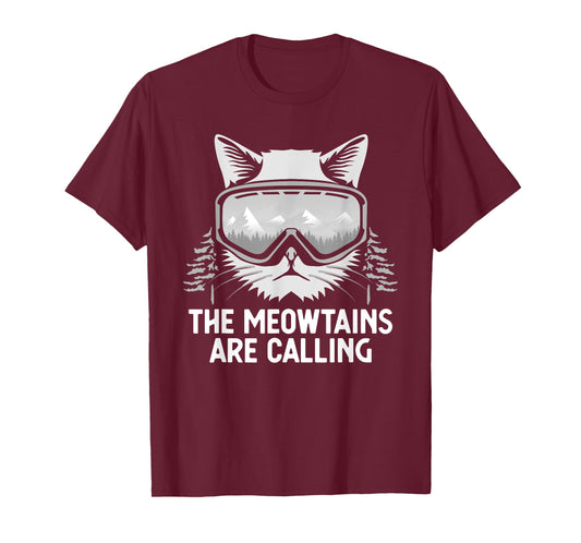Cool Snowboard For Men Women Kids Ski Lover Mountain Skier T-Shirt