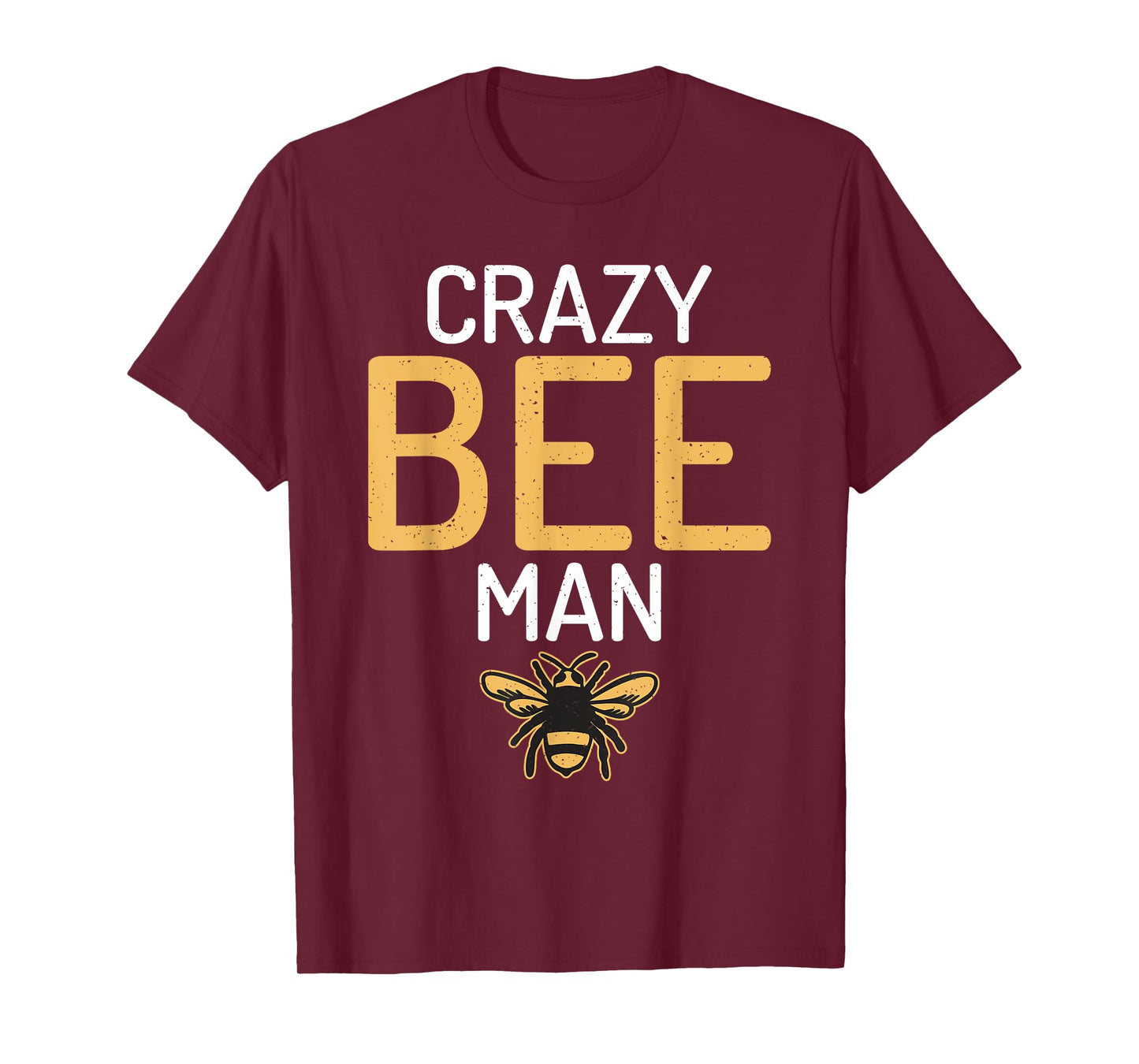 Crazy Bee Man Bee Lover Beekeeping T-Shirt