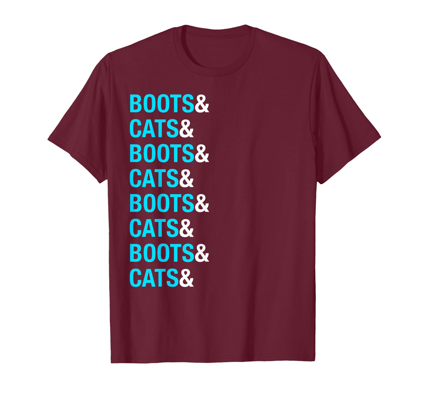 Boots & Cats | Funny EDM Rave Festival Techno T-Shirt T-Shirt