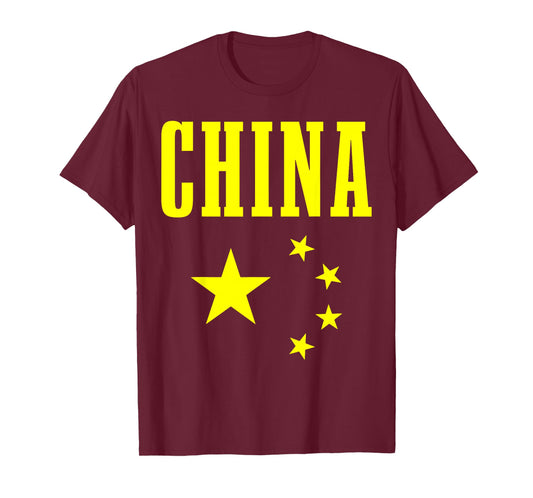 China Chinese Flag Pride Vintage T-Shirt