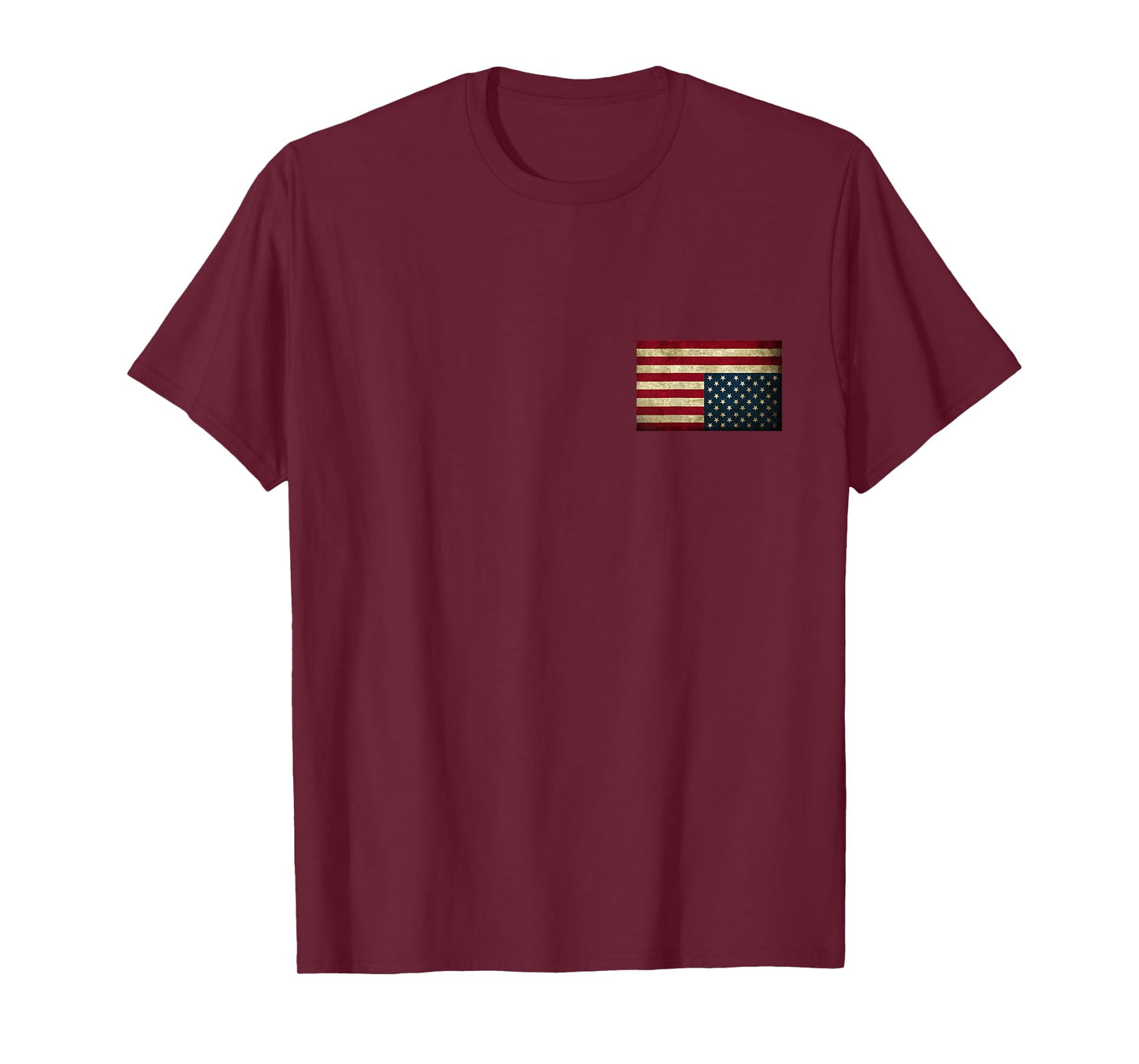 Distressed Upside Down American Flag Shirt For Protests T-Shirt