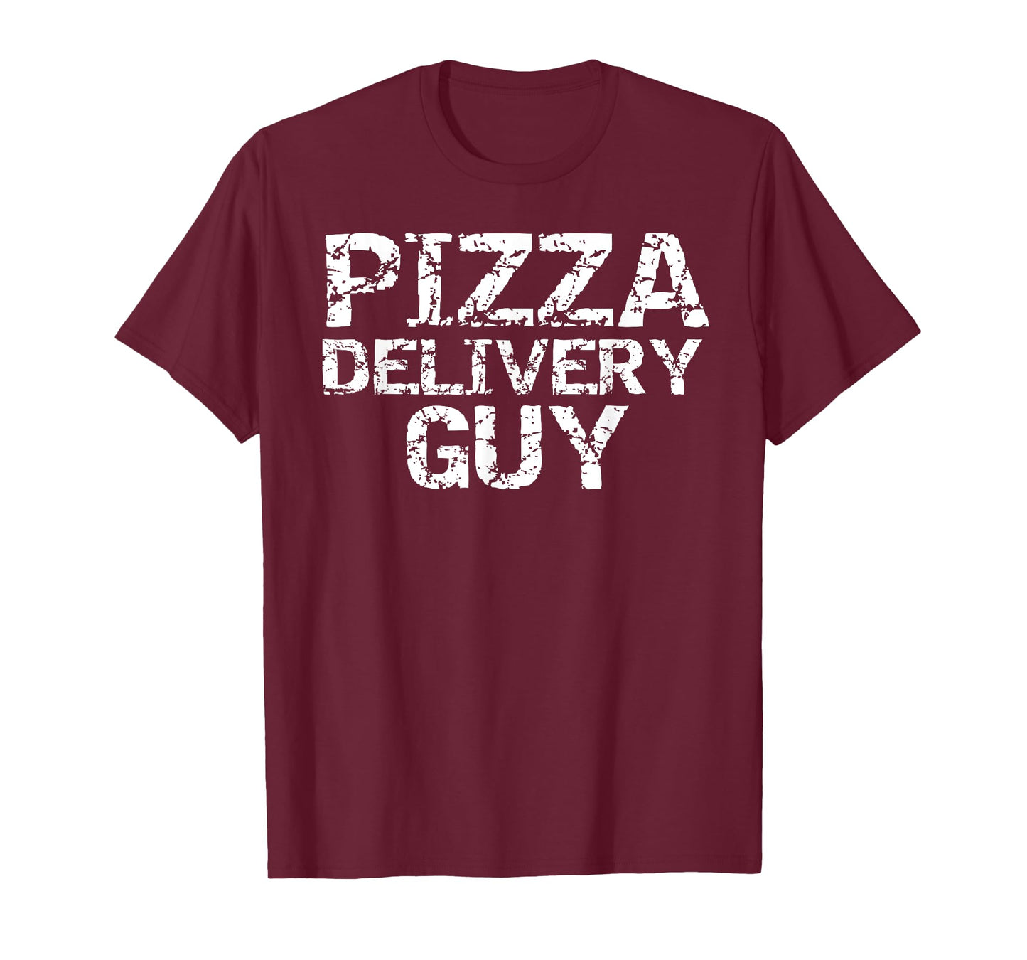 Pizza Delivery Guy Shirt for Men Funny Costume Gift T-Shirt T-Shirt